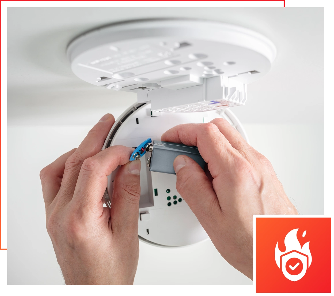 Smoke detector maintenance task